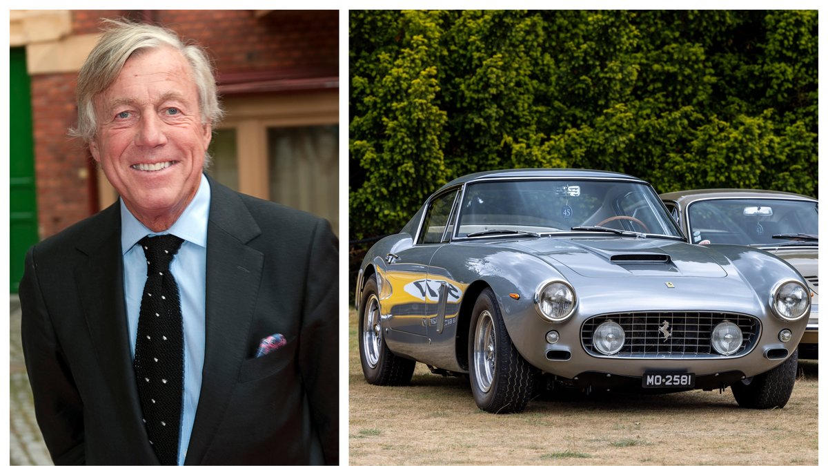 Anders "Aje" Philipson har sålt 14 av sina lyxbilar. Bilen på bilden är en 1961 Ferrari 250 GT.